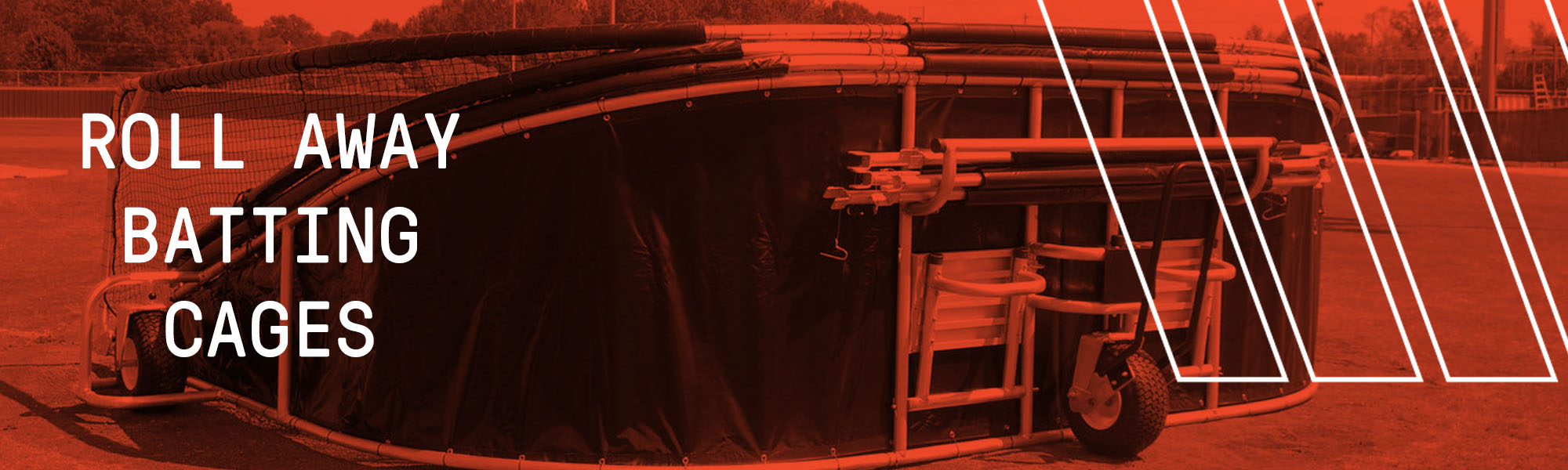 Roll Away Batting Cages