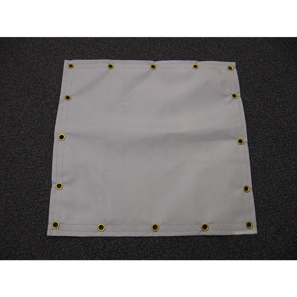 10' X 10' 15 Mil Polyethylene Athletic Base Covers - Pack of 3
