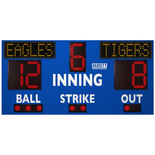3314HH Electronic Baseball Scoreboard with Pitch Display