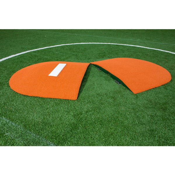 PortoLite 6" Two-Piece Youth League Pitching Mound Split View