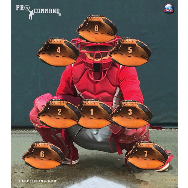 Pro Command Heavy Duty Pitching Target Red