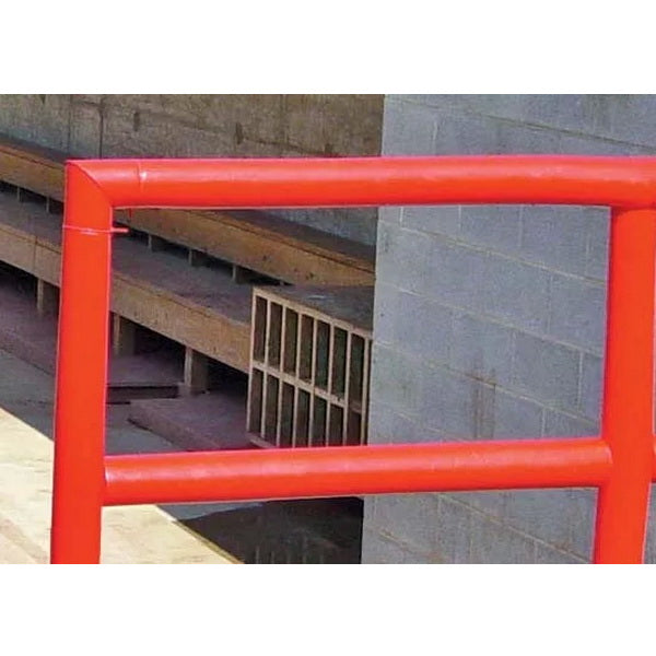 Safe Foam Baseball Fence Top Padding Installed on Rail