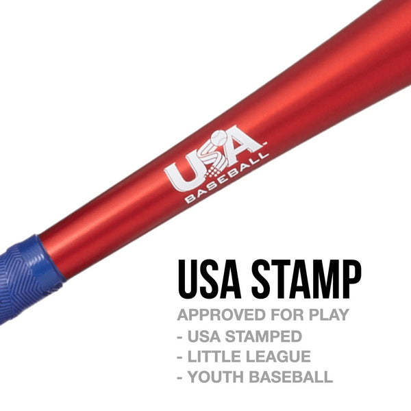 Axe Bat Hero Hyperspeed (-11) Alloy Baseball Bat USA Stamp