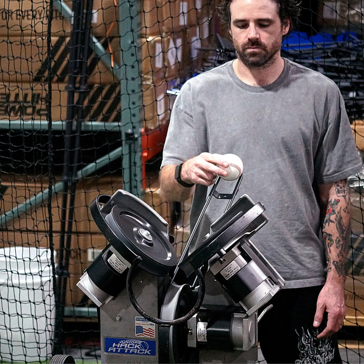 Baseball - Perfect Timing™ Extended Pitching Machine Chutes for Junior Hack Attack Pitching Machines