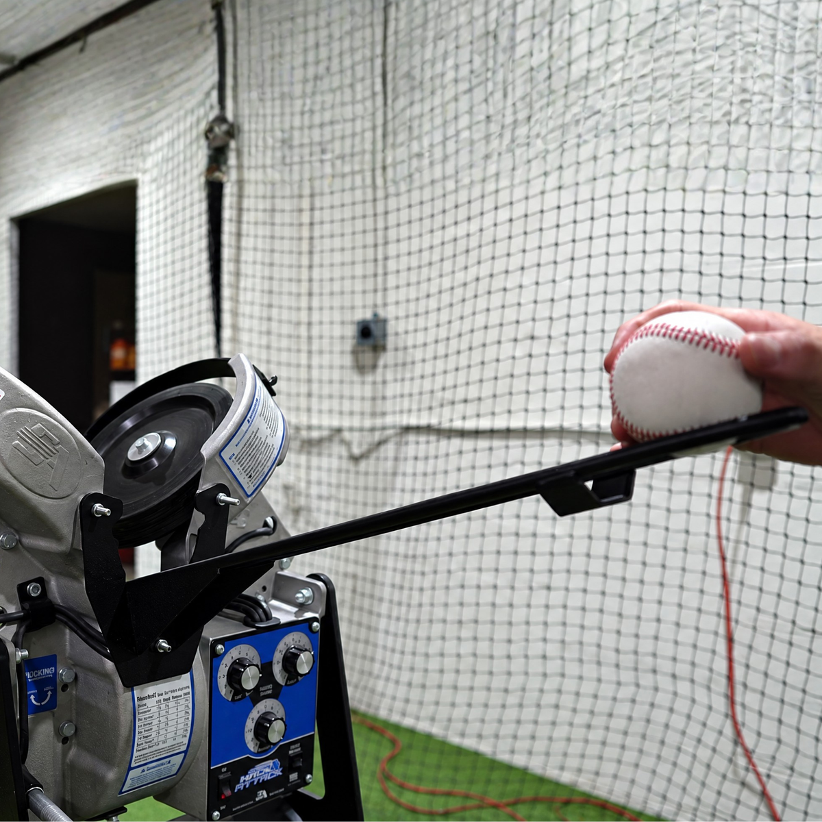 Baseball - Perfect Timing™ Extended Pitching Machine Chutes for Junior Hack Attack Pitching Machines
