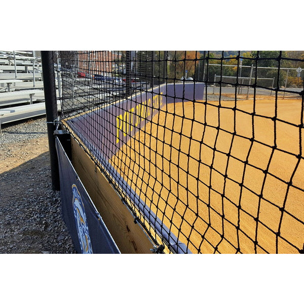 Beacon Backstop Wall System Back Angled View
