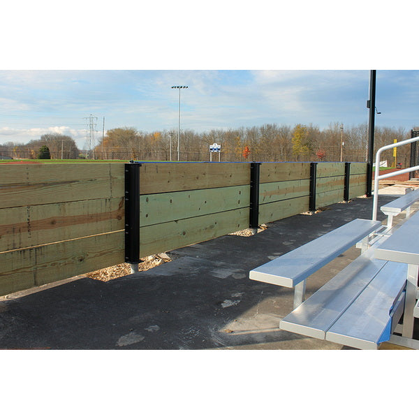 Beacon Backstop Wall System Back View