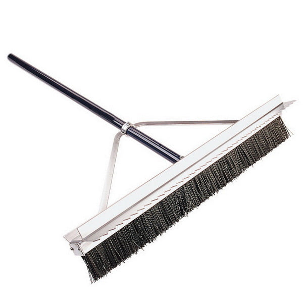 Double Play Baseball Infield Drag Broom with Scarifier