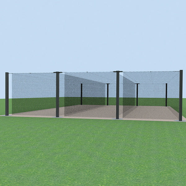 Hercules™ Outdoor Commercial Batting Cage Kit