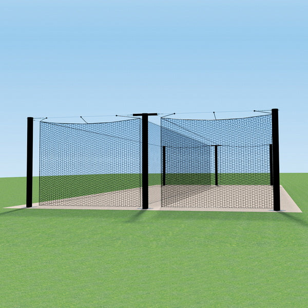 Hercules™ Outdoor Commercial Batting Cage Kit
