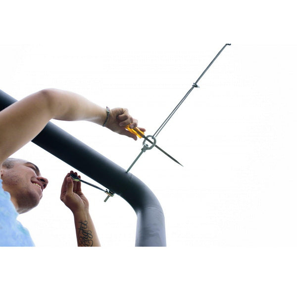 Iron Horse Commercial Batting Cage System Brace Set Up