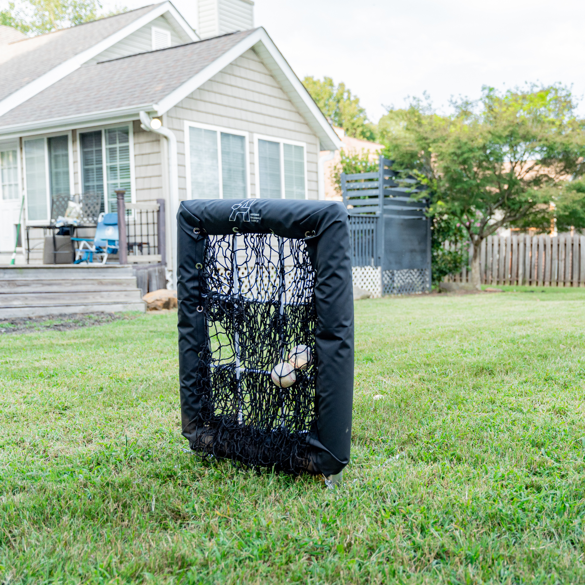 No Hitter Net - Pitching Net Target with Strike Zone for Baseball and Softball in the Backyard