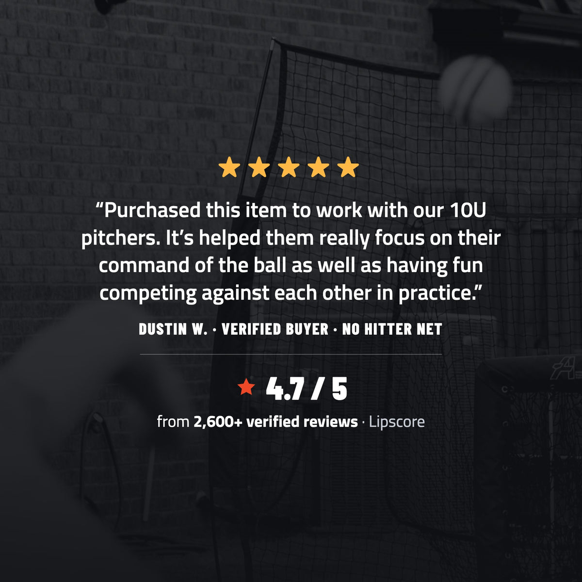 No Hitter Net review: helped our 10U pitchers focus on command. Rated 4.7/5 from 2,600+ verified reviews