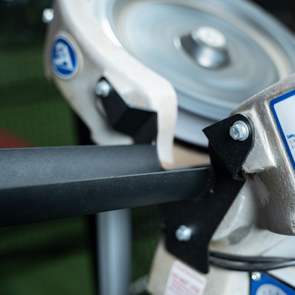 Perfect Timing Extended Pitching Chutes for Hack Attack Pitching Close Up Shot