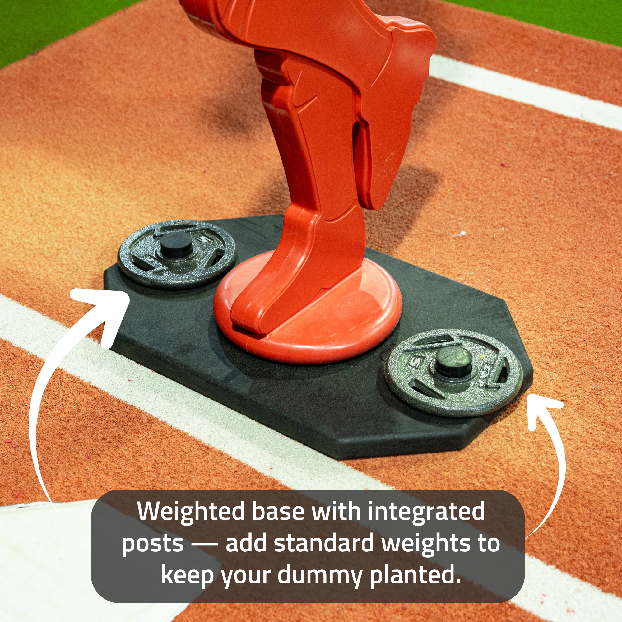 Pinch Hitter Pitching Dummy Base