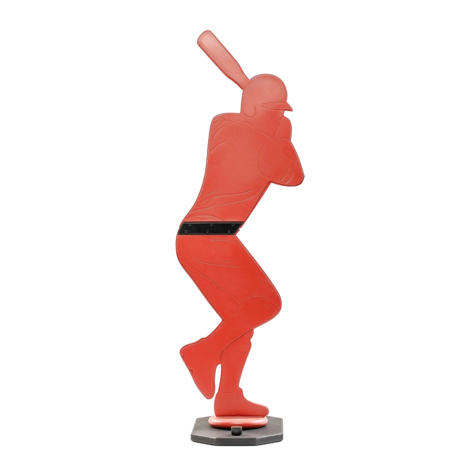 Pinch Hitter Pitching Dummy Red Left Handed