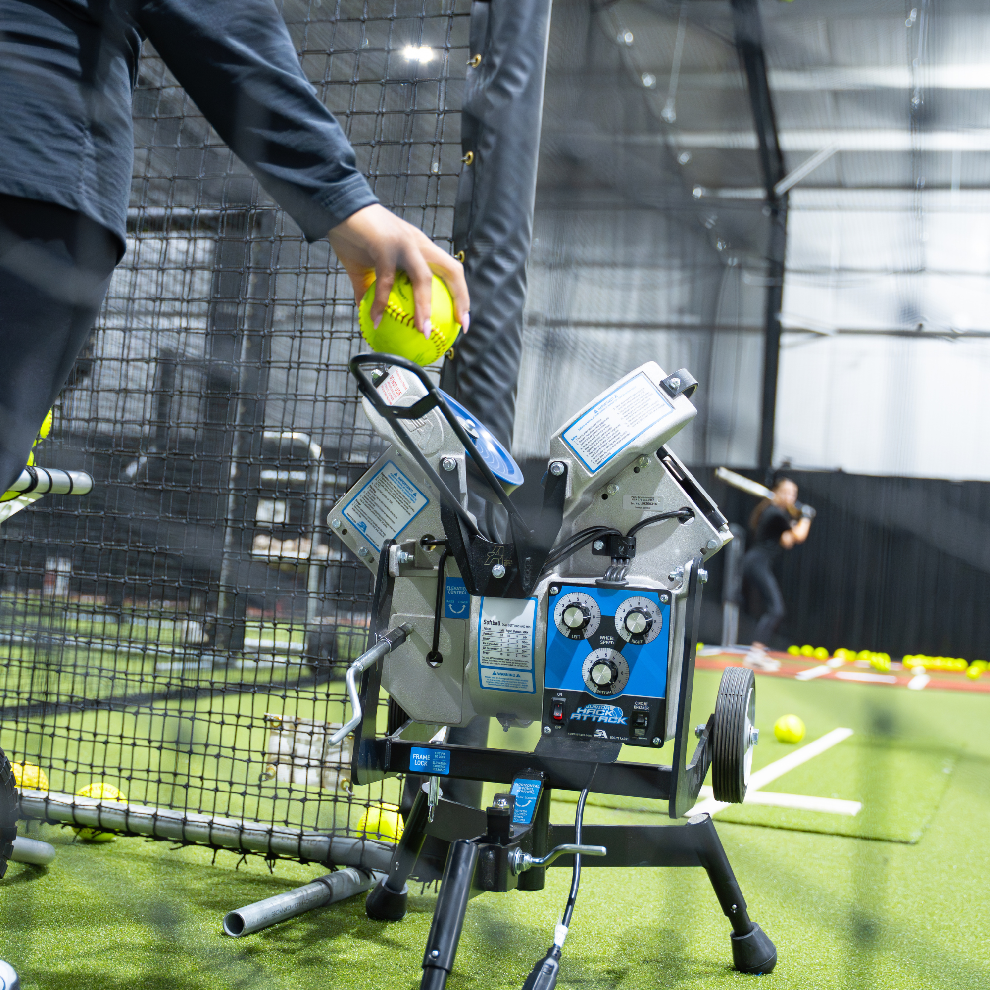 Softball - Timing Chutes™ for Hack and Jr. Hack Attack Pitching Machines