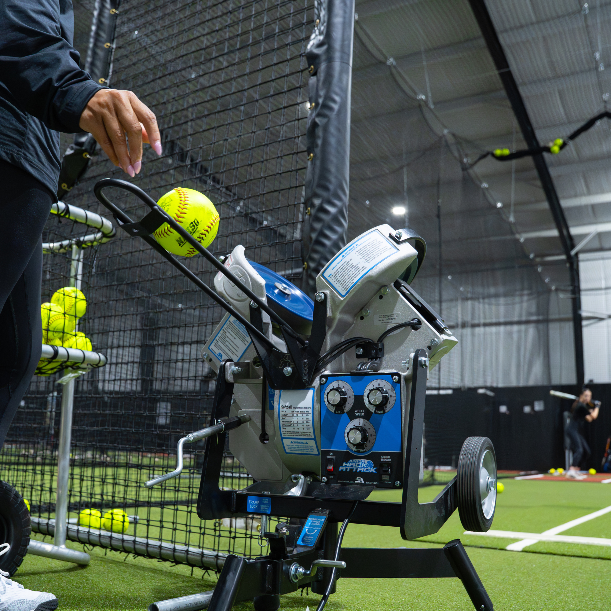 Softball - Timing Chutes™ for Hack and Jr. Hack Attack Pitching Machines
