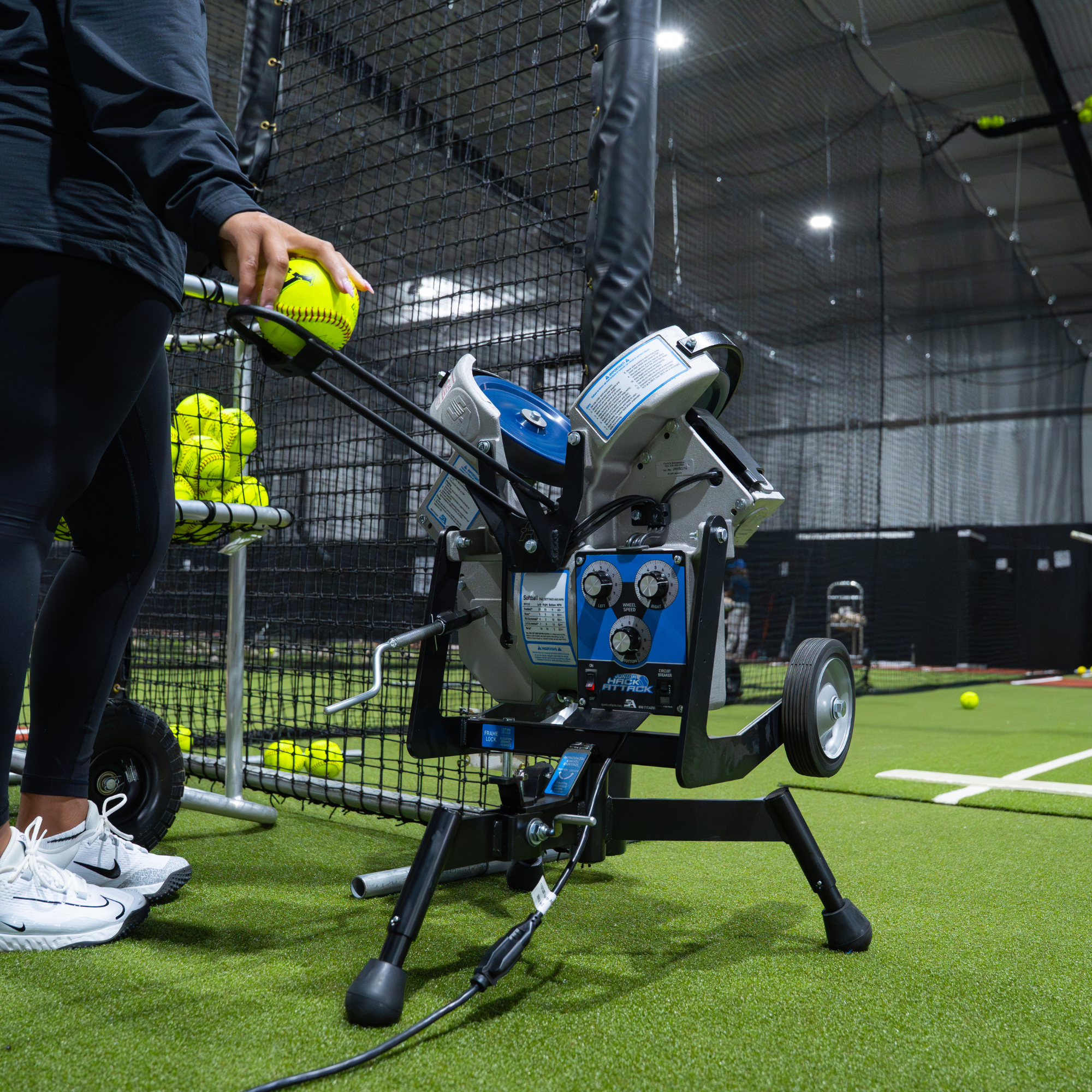 Softball - Timing Chutes™ for Hack and Jr. Hack Attack Pitching Machines