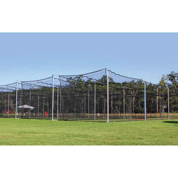 TUFF Frame Modular Outdoor Batting Cage Side View