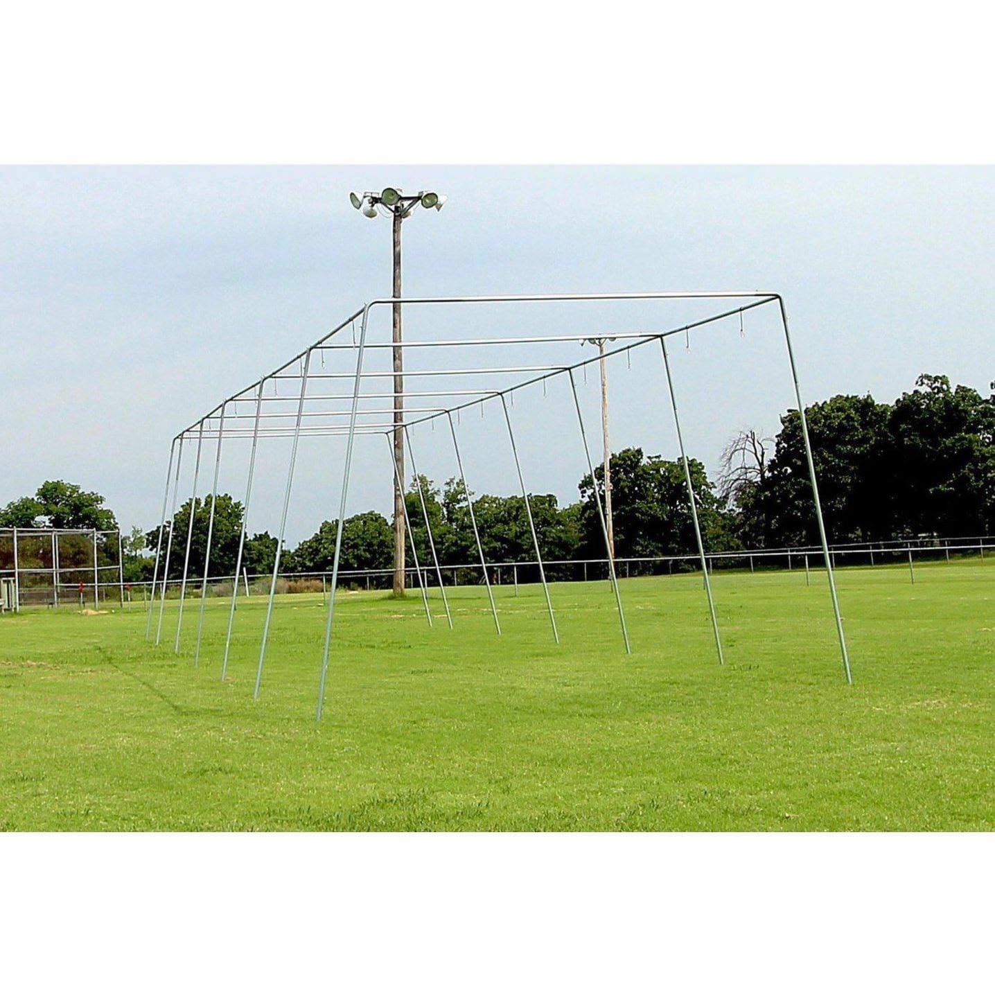Building a batting cage with schedule 40 pipe Building a batting cage with schedule 40 pipe