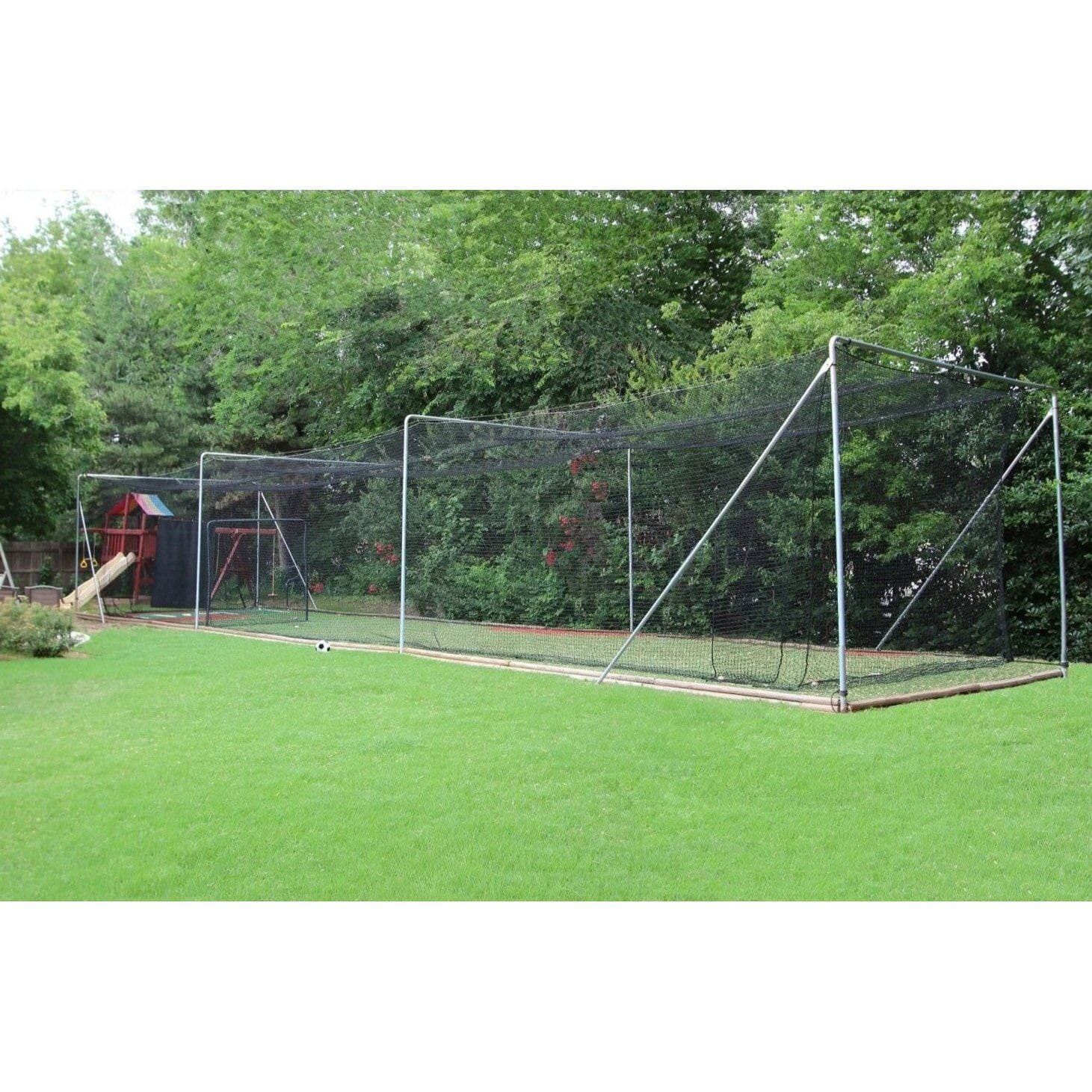 55' - 75' Deluxe Complete Commercial Batting Cage Frame