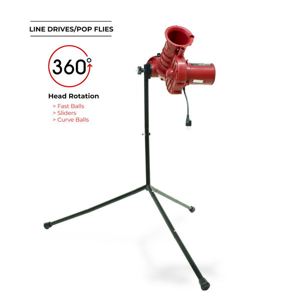 Heater Sports Power Alley Lite Youth Pitching Machine Pop Flies