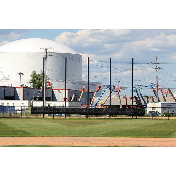 InstantEye Retractable Batter’s Eye Windsreen Collapsed view