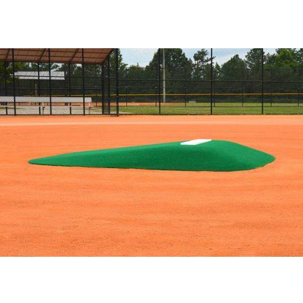 Portable 8" Youth Pitching Mound for Youth Leagues green side view