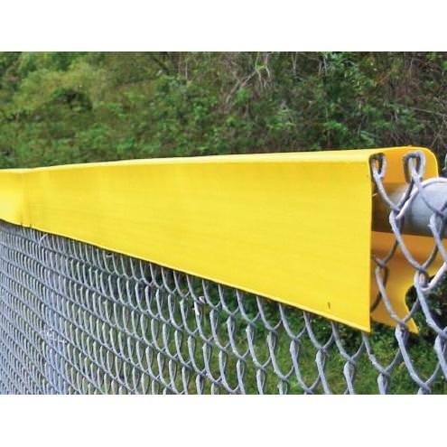 Safety Top Cap™ Fence Top Protection in yellow