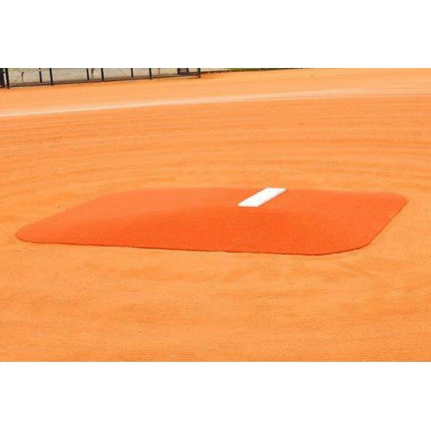 Youth 8" Game Pitching Mound For Pony League side view facing left