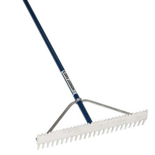 Double Play Baseball Field Rake In White Background