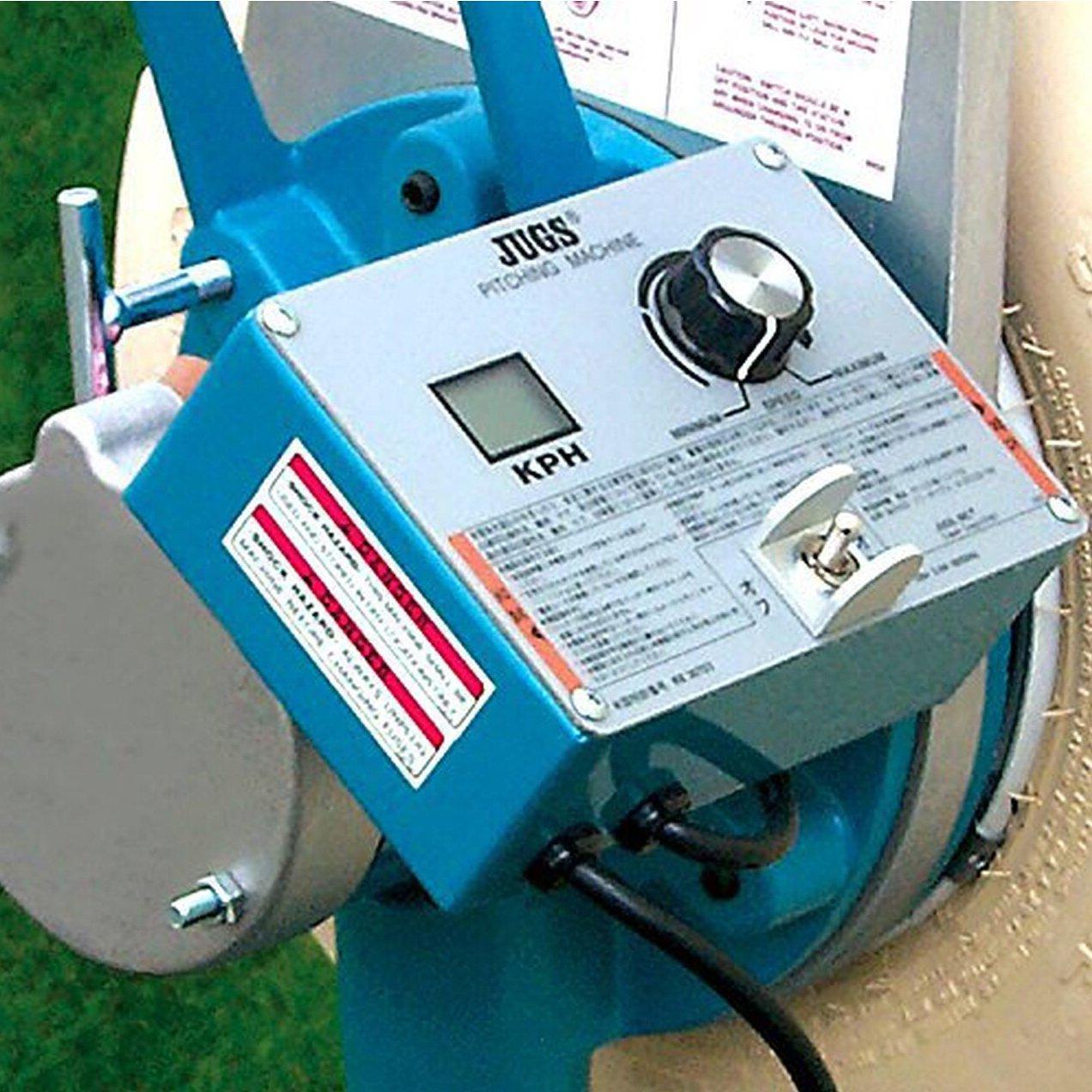 Jugs BP1 Pitching Machine for Baseball or Softball Digital Readout Display View