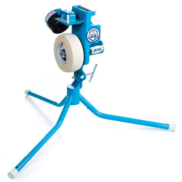 Jugs PS50 Baseball And Softball Combo Pitching Machine Full View