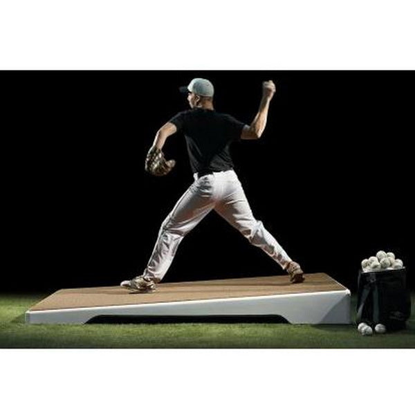 Pitch Pro 508 Batting Practice Pitching Platform Side View