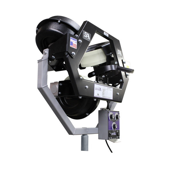 Total Attack Volleyball Serving Machine Close Up View