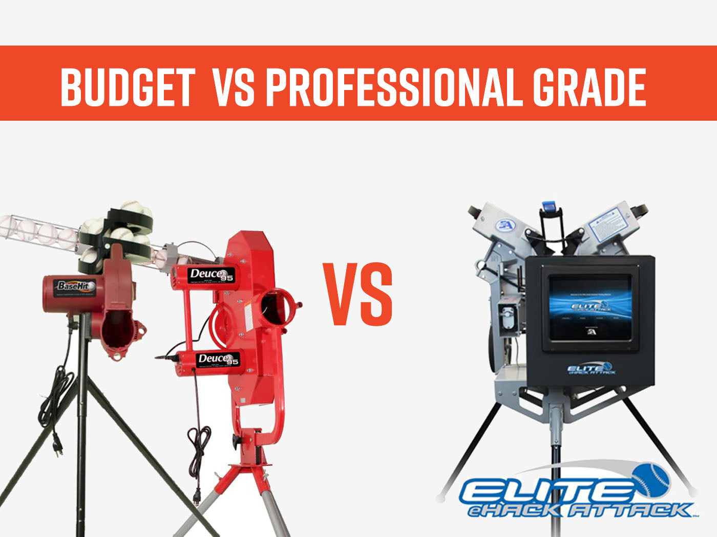 Choosing Between Budget and Professional Grade Pitching Machines