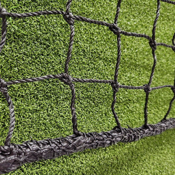 #24 HDPE Batting Cage Net Only (No Frame) 35ft - 70ft rope border view