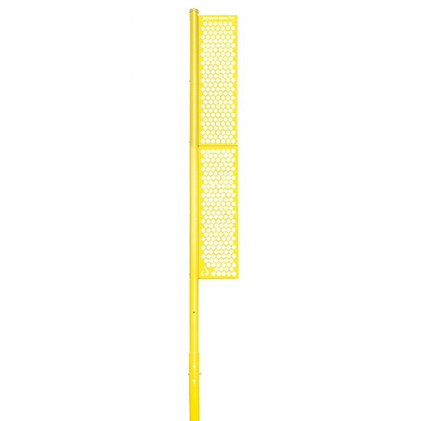 30' Collegiate Semi-Permanent Foul Pole For Baseball - Pair Banner View