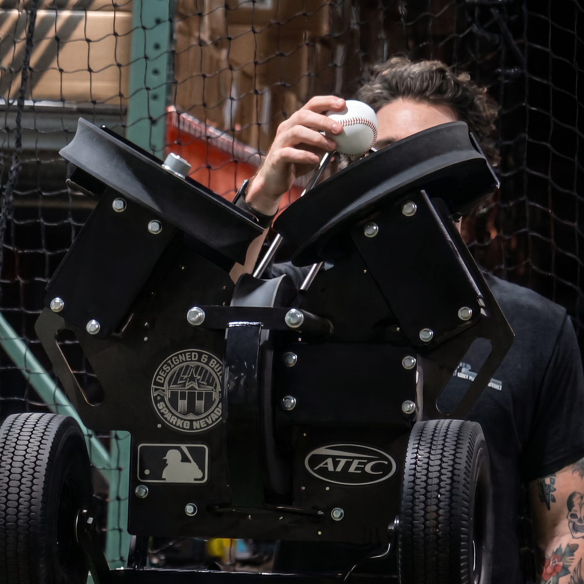Timing Chute™ for ATEC M3X Baseball and Softball Pitching Machine