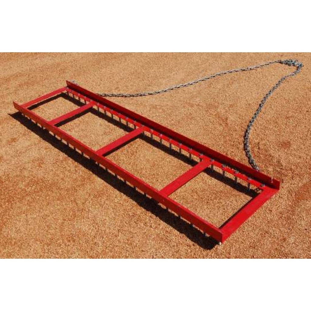 6' Wide Baseball Field Spike Leveling Drag