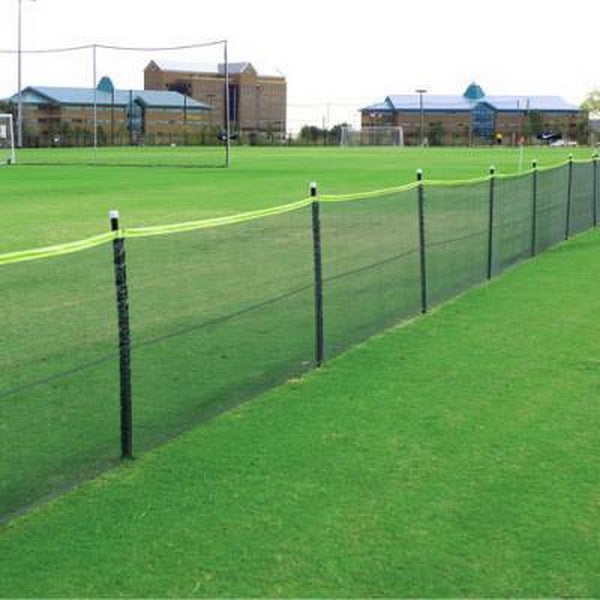 Enduro Home Run Outfield Fence Package - 300' installed on field