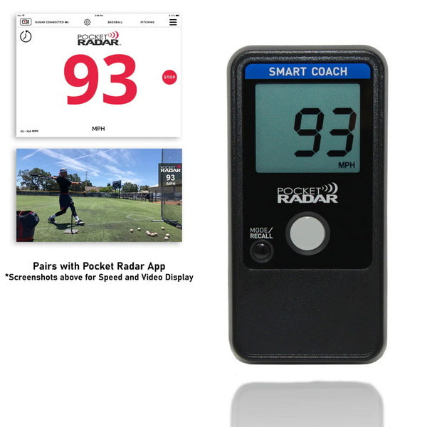 Pocket Radar Smart Coach Radar App System With App