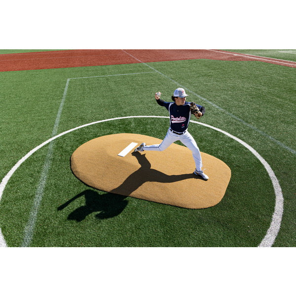 Portolite 10" Full Length Portable Pitching Mound for High School