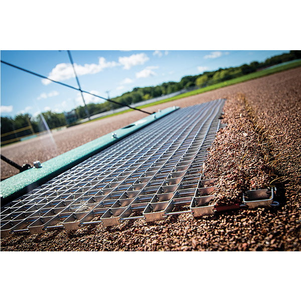 Pro Rigid Steel DragMat  for Infields Close Up View