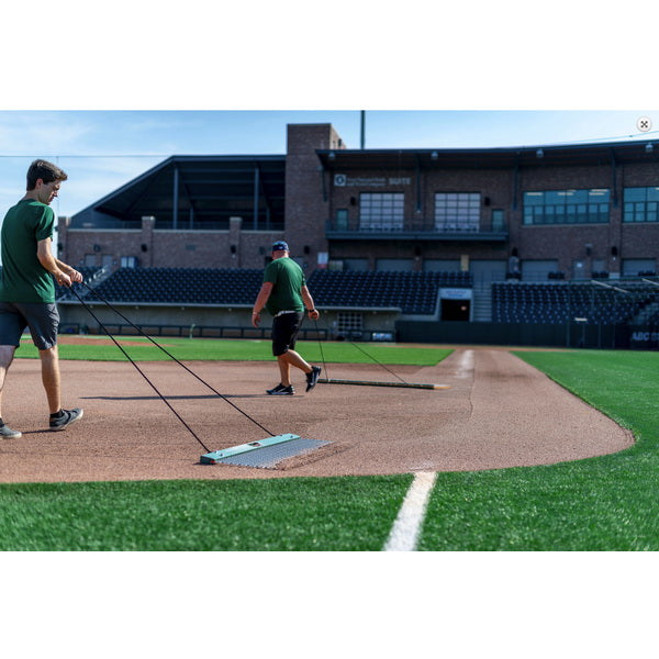 Pro Rigid Steel DragMat  for Infields Used By Two People