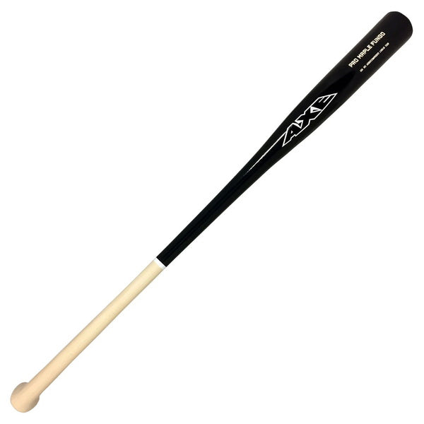 Axe Bat Pro 35" Maple Fungo Baseball Bat Front View With Brand Name