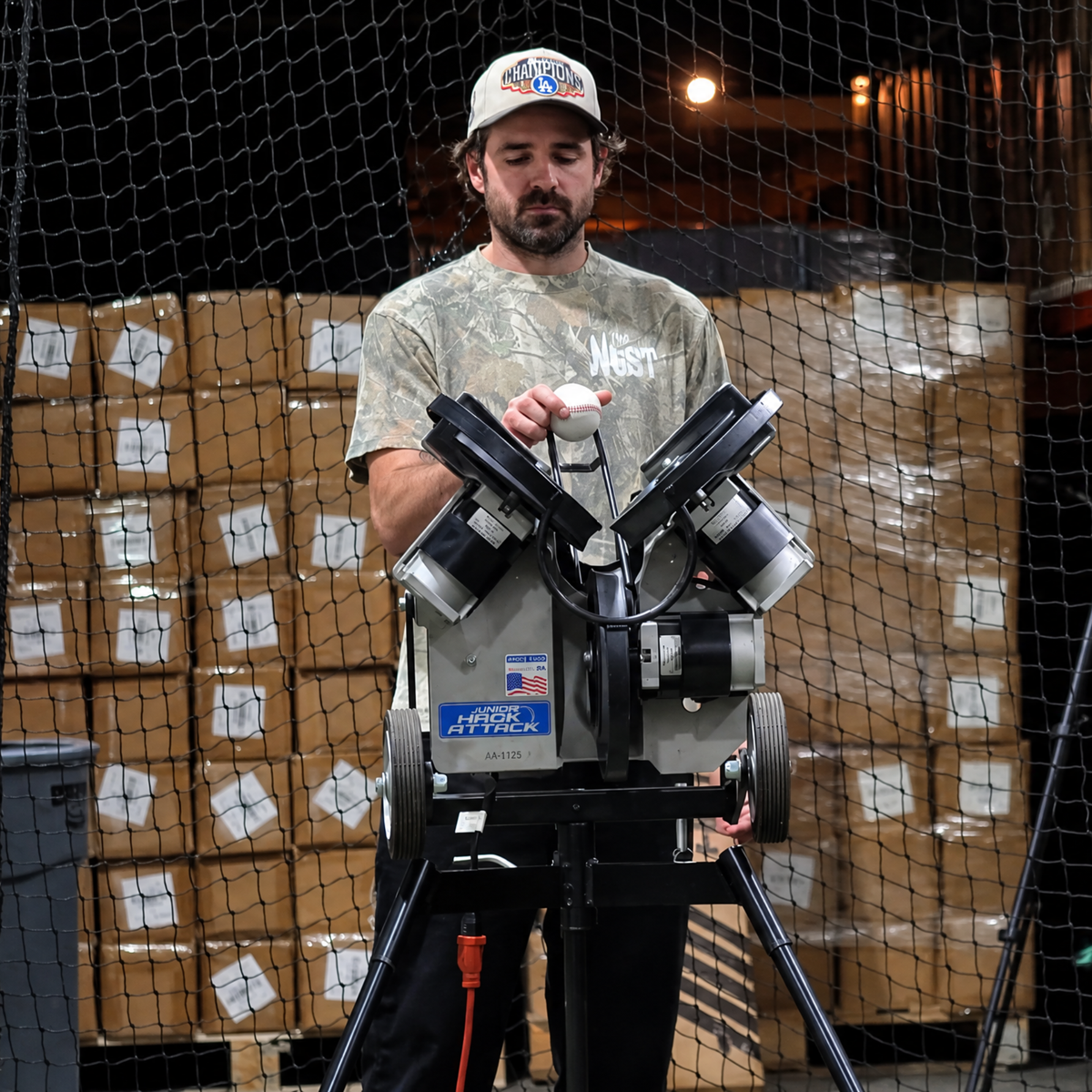 Baseball - Perfect Timing™ Extended Pitching Machine Chutes for Junior Hack Attack Pitching Machines