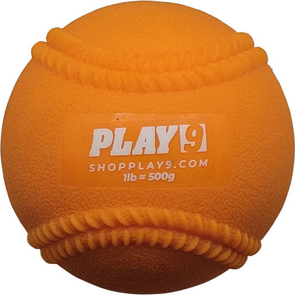 Baseball Plyo Balls with Seams for Pitching Orange