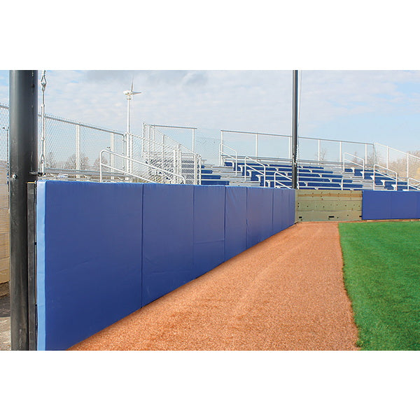 Beacon Backstop Wall System Blue Close Up View